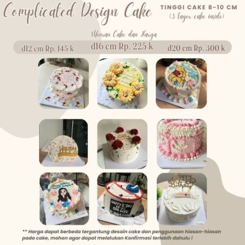 Custom Hard Design Cake