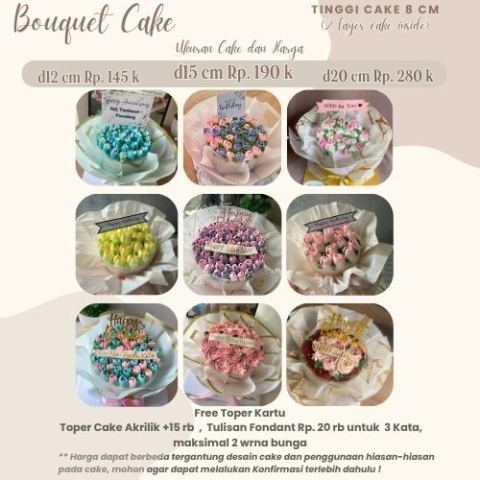 Bouquet Cake