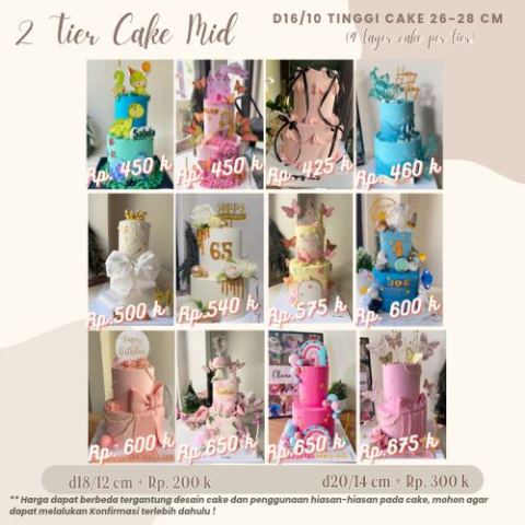 Tier Cake Mid